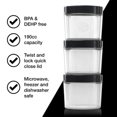 Alpha Pod 3 Pack - Supplement Storage